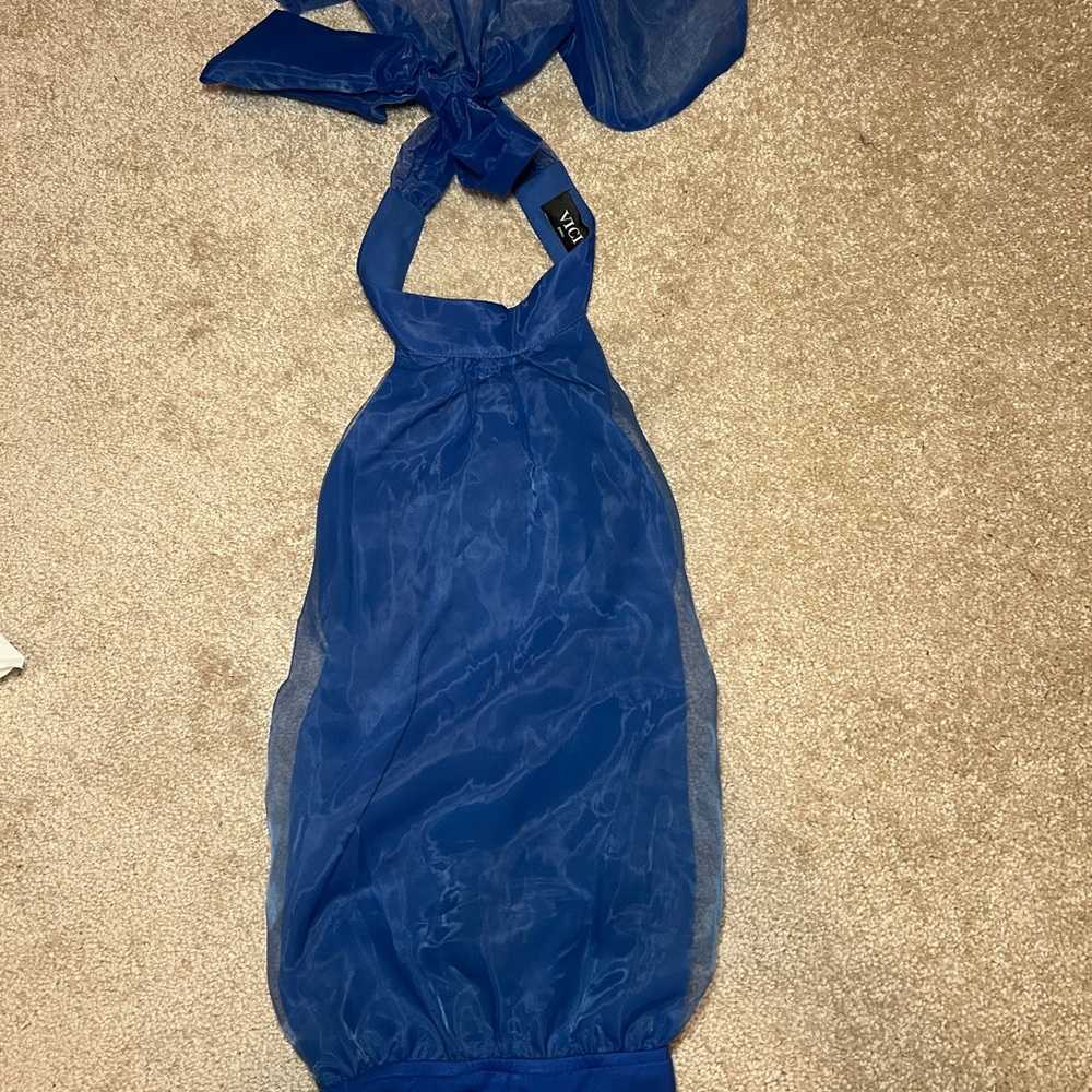 Wondrous Backless Halter Bodysuit